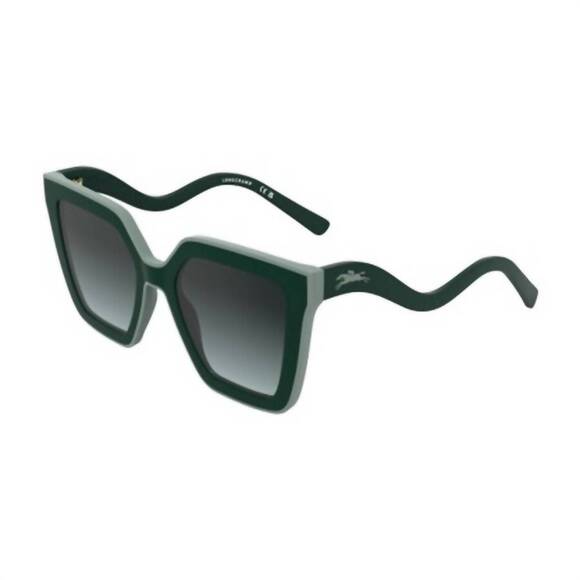 LONGCHAMP Accessories - NEW LONGCHAMP women's gradient irregular sunglasses in green